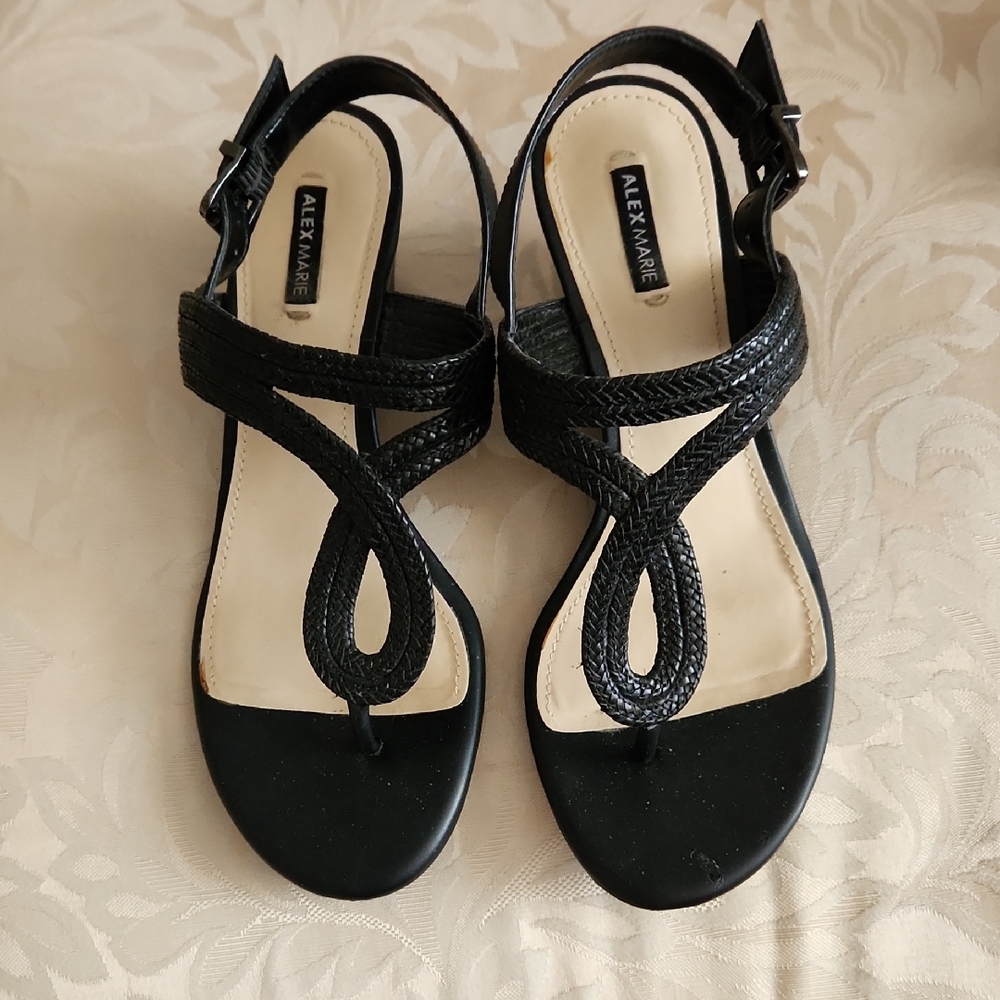 Alex Marie Black Women's Sandals
